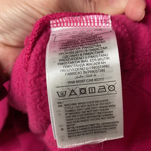 💖 Adidas Hoodie Sweatshirt, Women’s 2X, Hot Pink - Picture 8 of 13